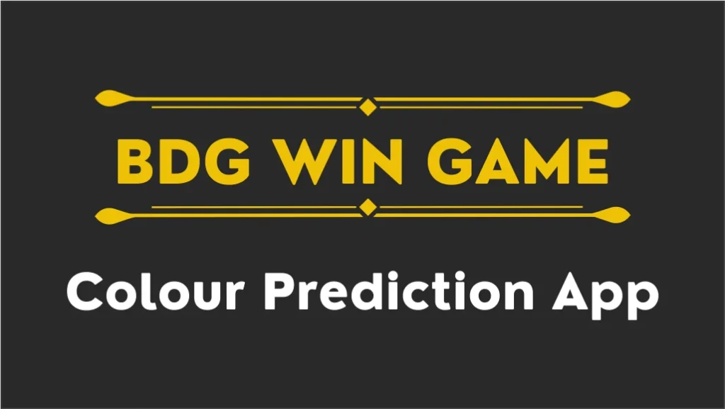 BDG Win Game| Register & Win |₹5000